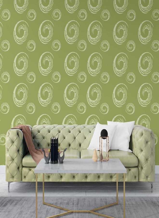 StenCart Stencil for Wall Painting Home Wind Swirl Reusable Wall Stencil Design for Wall Decoration(16inch x 24inch)-DIY Reusable Design Suitable for Home & Office (Pack of 1) - Image 4